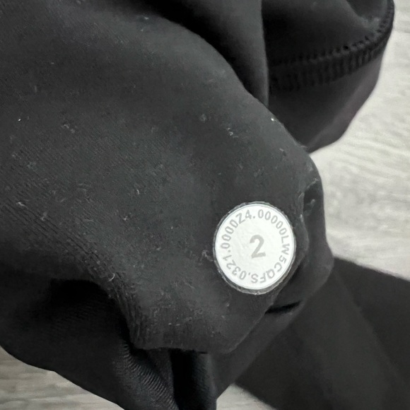 Black Size 2 Invigorate 25” Leggings - Picture 4 of 5